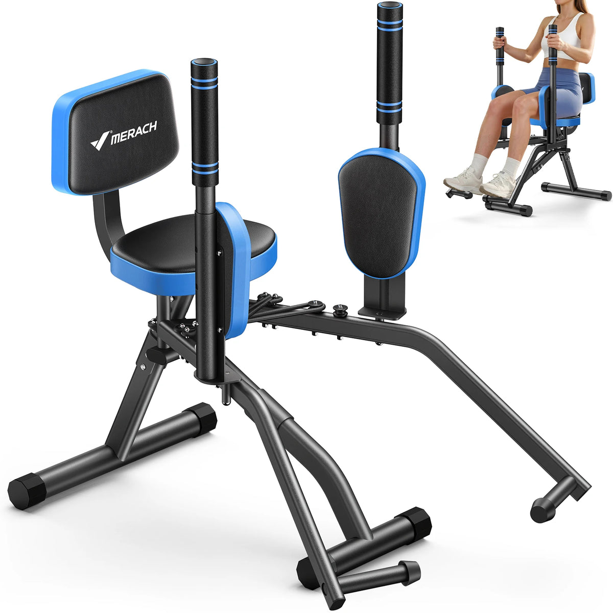 Merach Adjustable Hip Abductor And Leg Adductor Fitness Machine