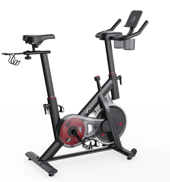 Merach Magnetic Indoor Cycling Bike With Low Noise App Support