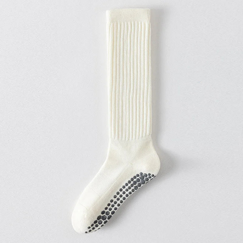 Women Yoga And Pilates Socks With Cotton Silicone Grip