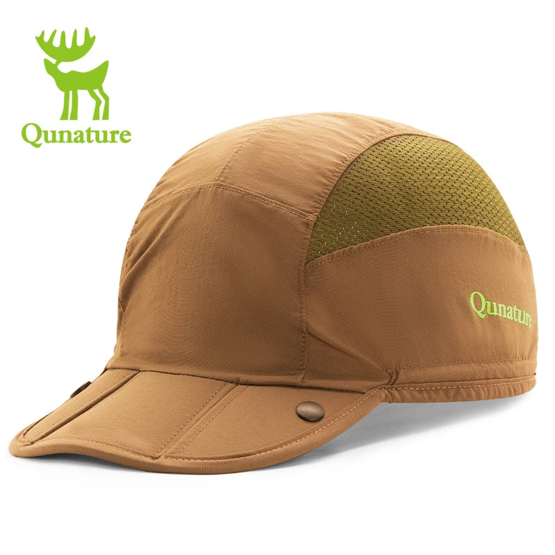 Qunature Lightweight Outdoor Visor Hat For Hiking And Travel