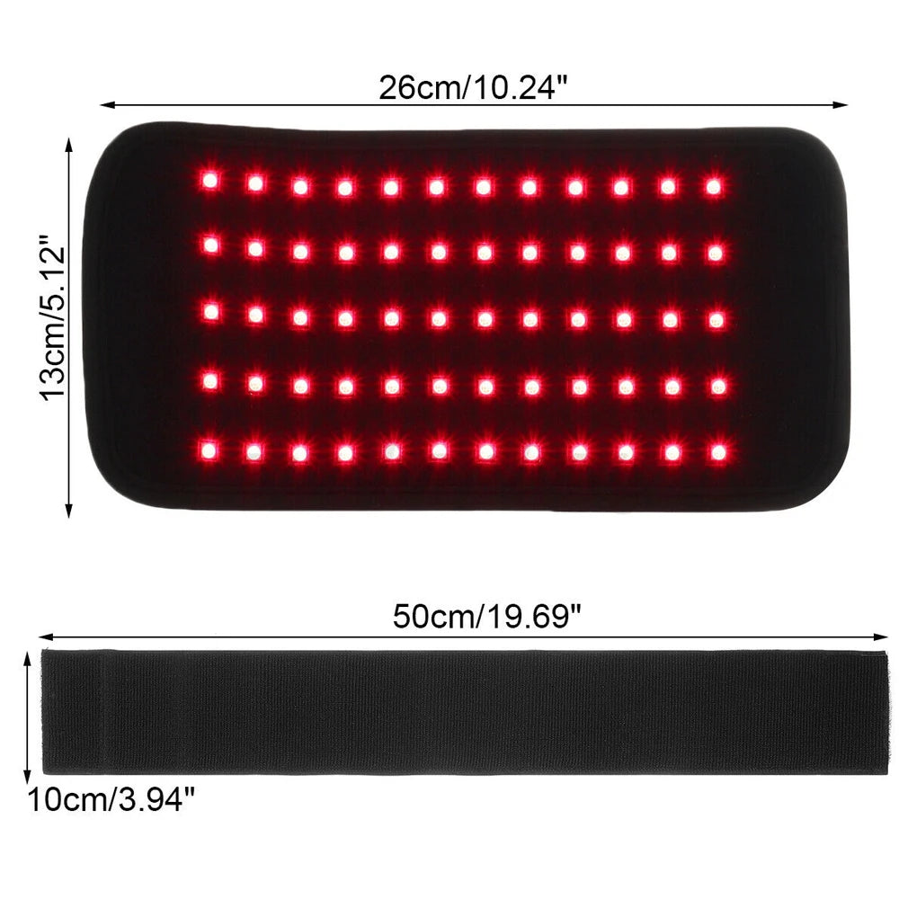 Portable Infrared LED Heating Pad For Back Pain Relief