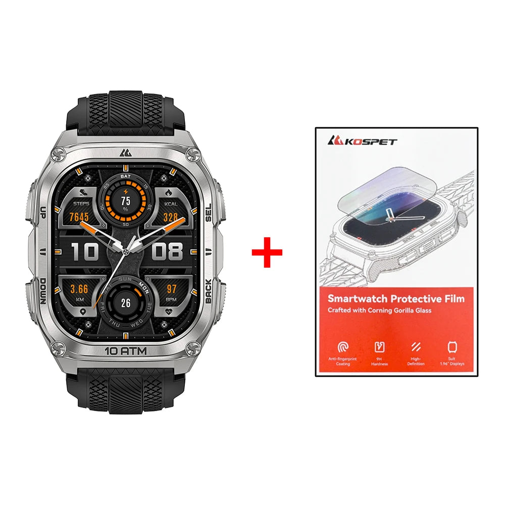 Kospet Tank M4 Smart Watch With GPS And Health Tracking