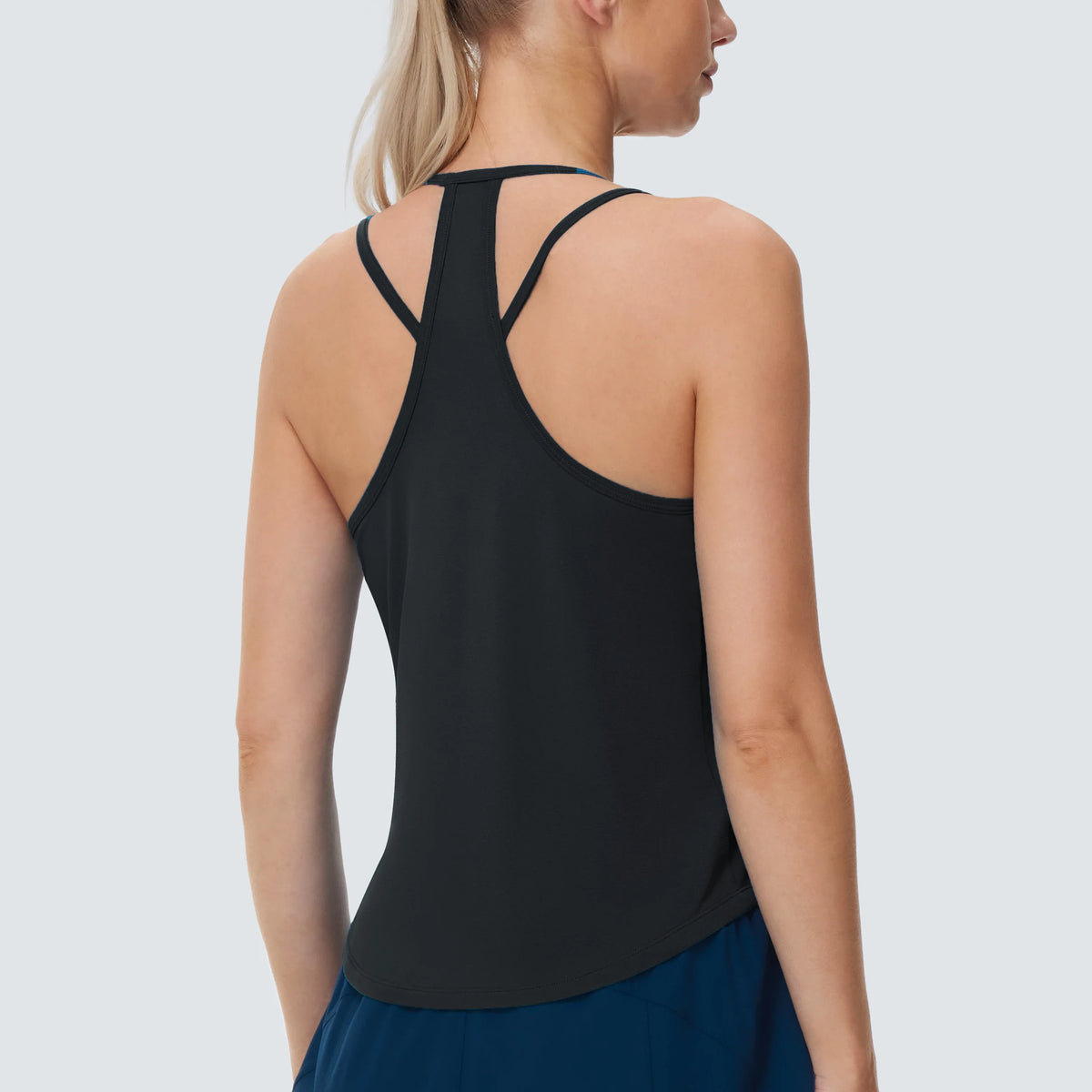 The Gym People Womens Lightweight Stretchy Racerback Tank Top