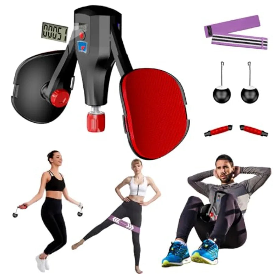 Adjustable Pelvic Floor Trainer With Resistance Bands And Thigh Handles