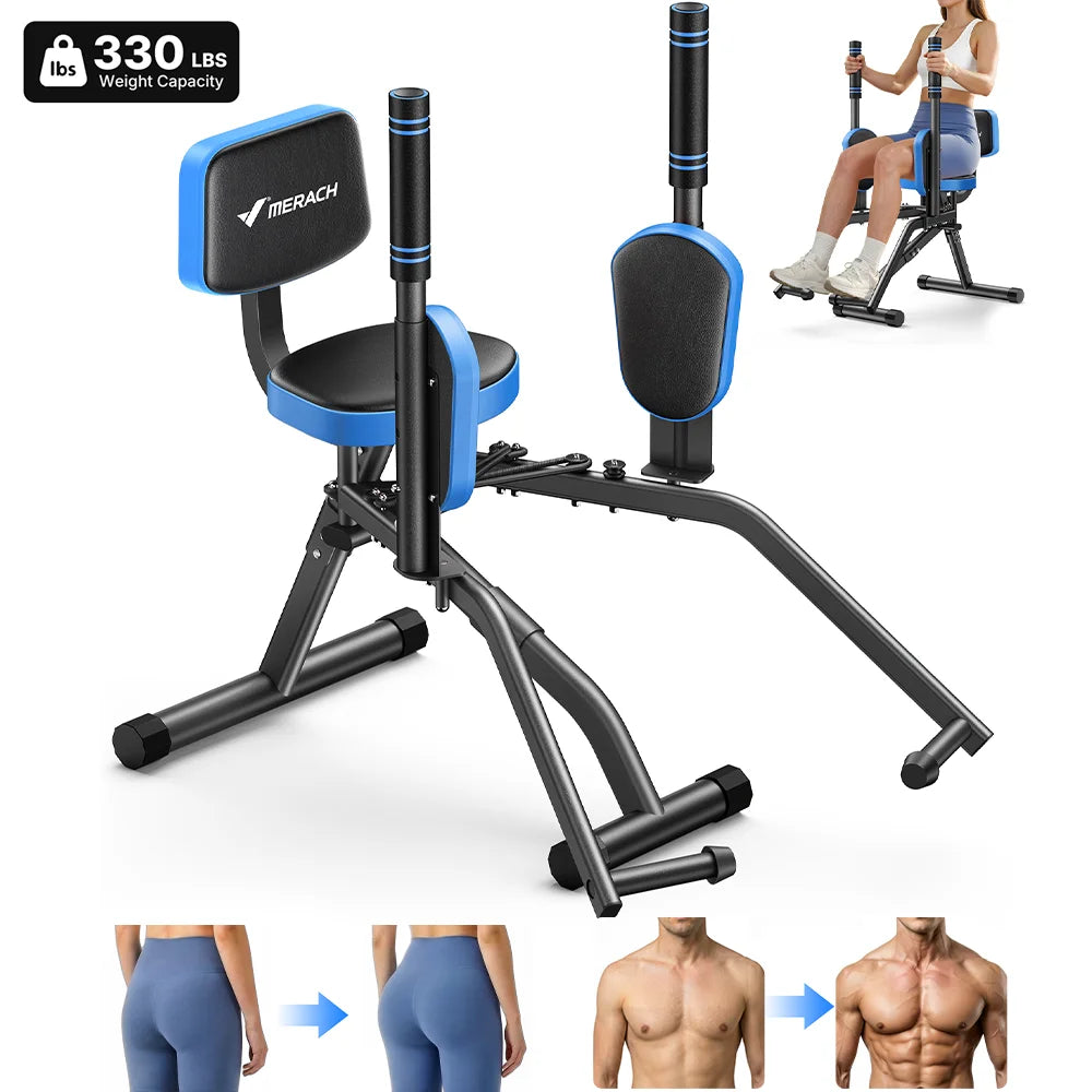 Merach Adjustable Hip Abductor And Leg Adductor Fitness Machine