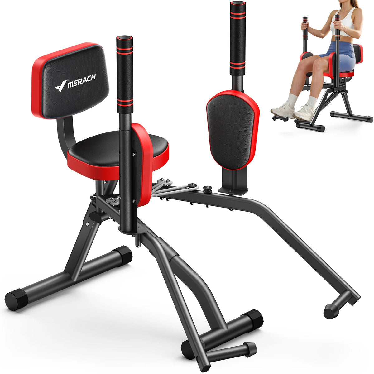 Merach Adjustable Hip Abductor And Leg Adductor Fitness Machine