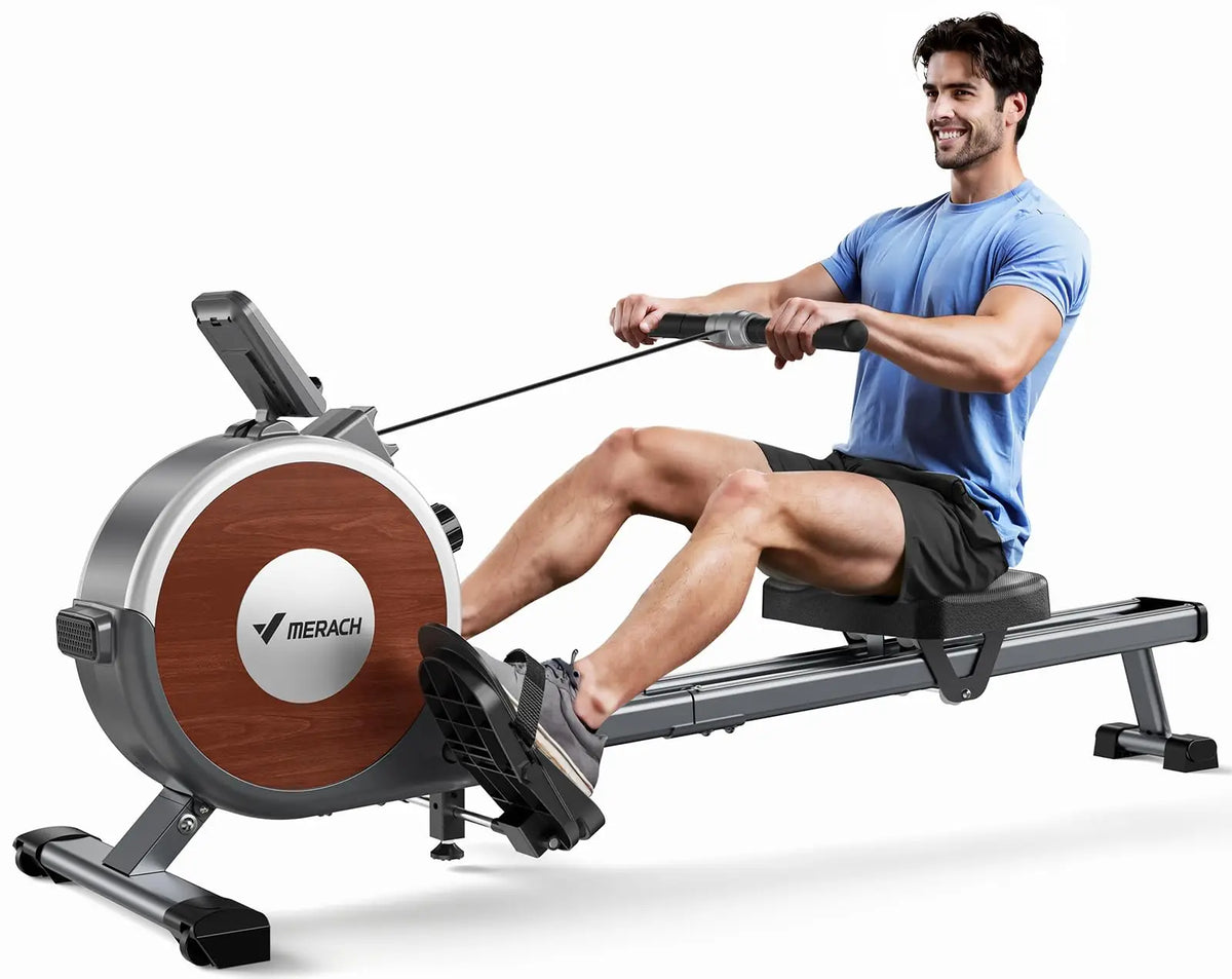 Merach Magnetic Rowing Machine With 16 Level Quiet Resistance