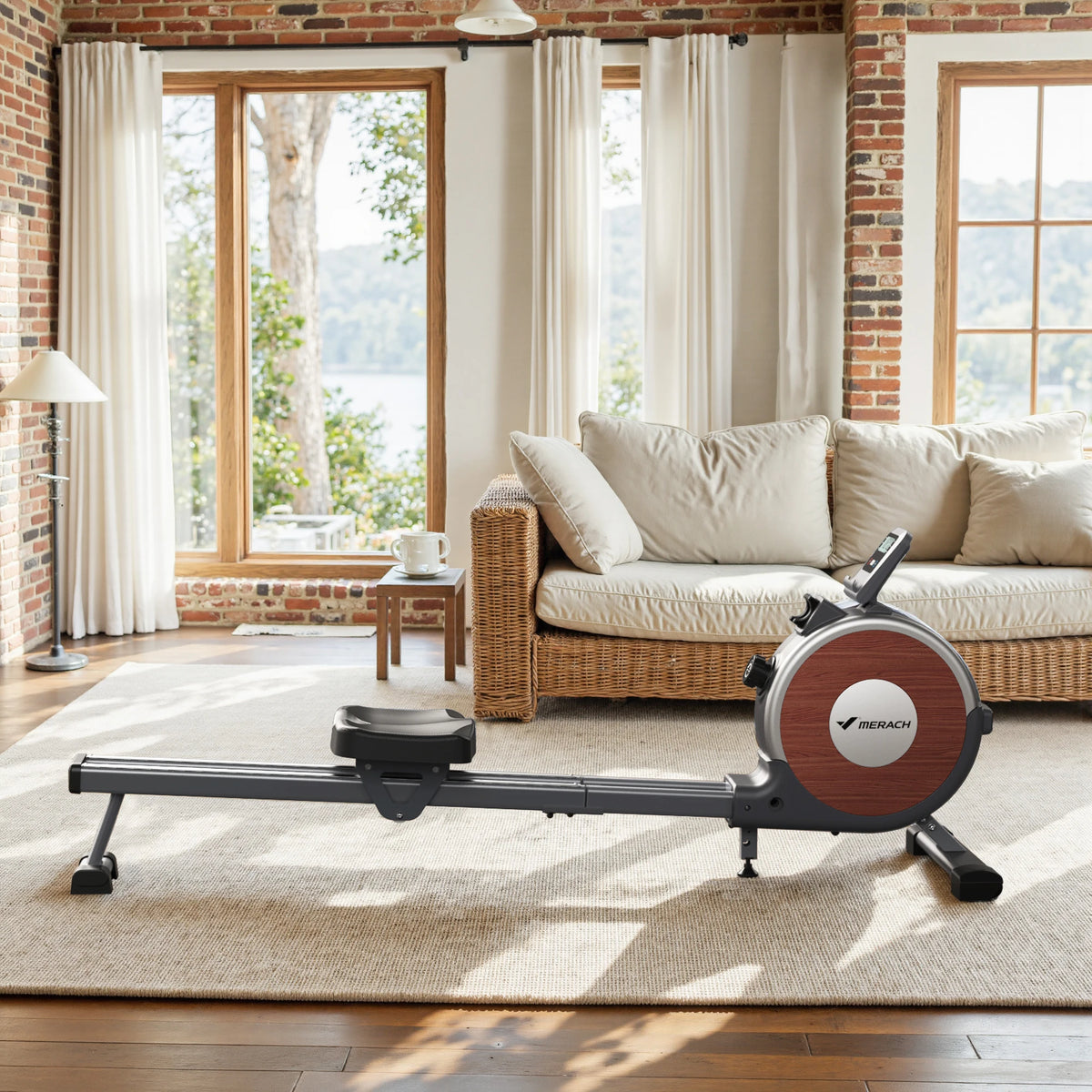 Merach Magnetic Rowing Machine With 16 Level Quiet Resistance