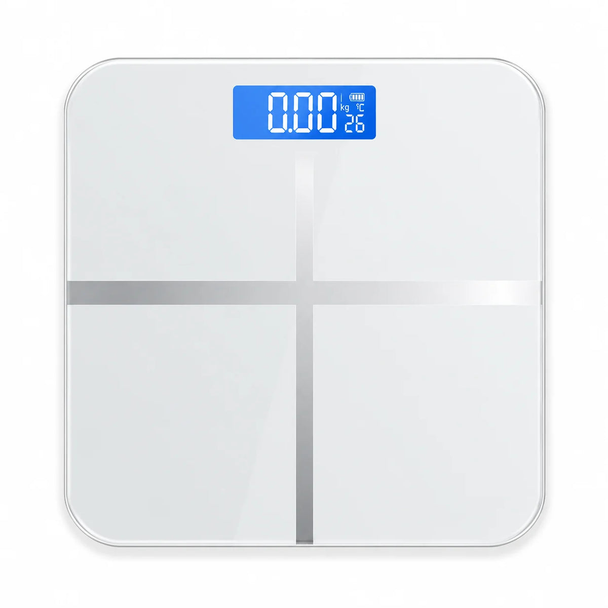 Smart Digital Body Fat Scale With Bluetooth Health Tracking App