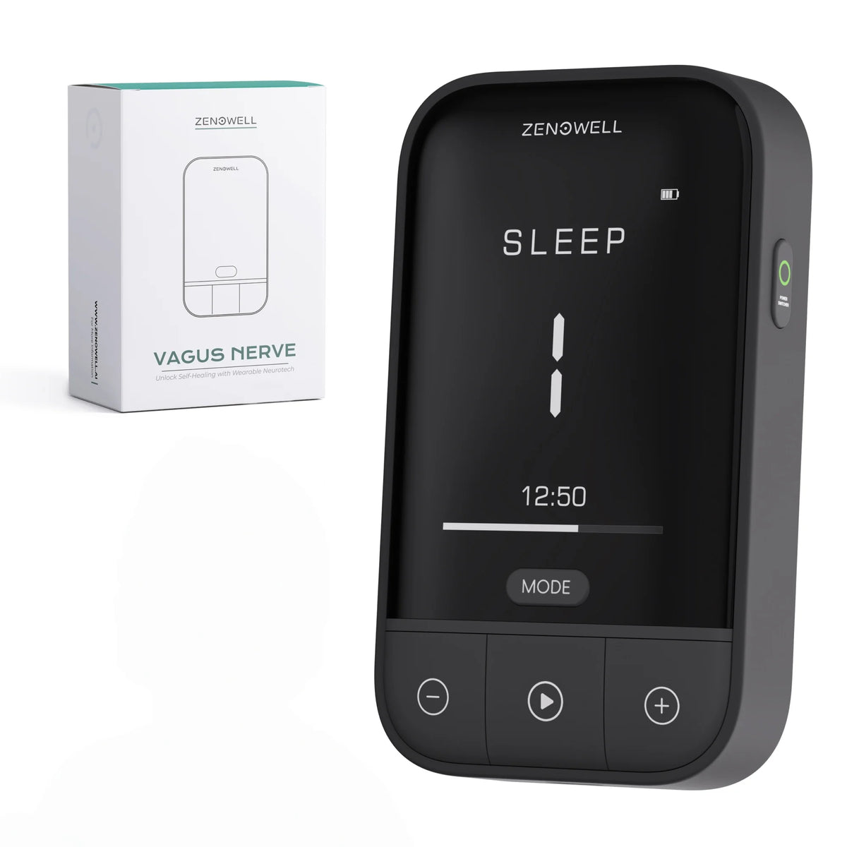 ZenoWell Ear Wearable Vagus Nerve Stimulator For Calm Relaxation