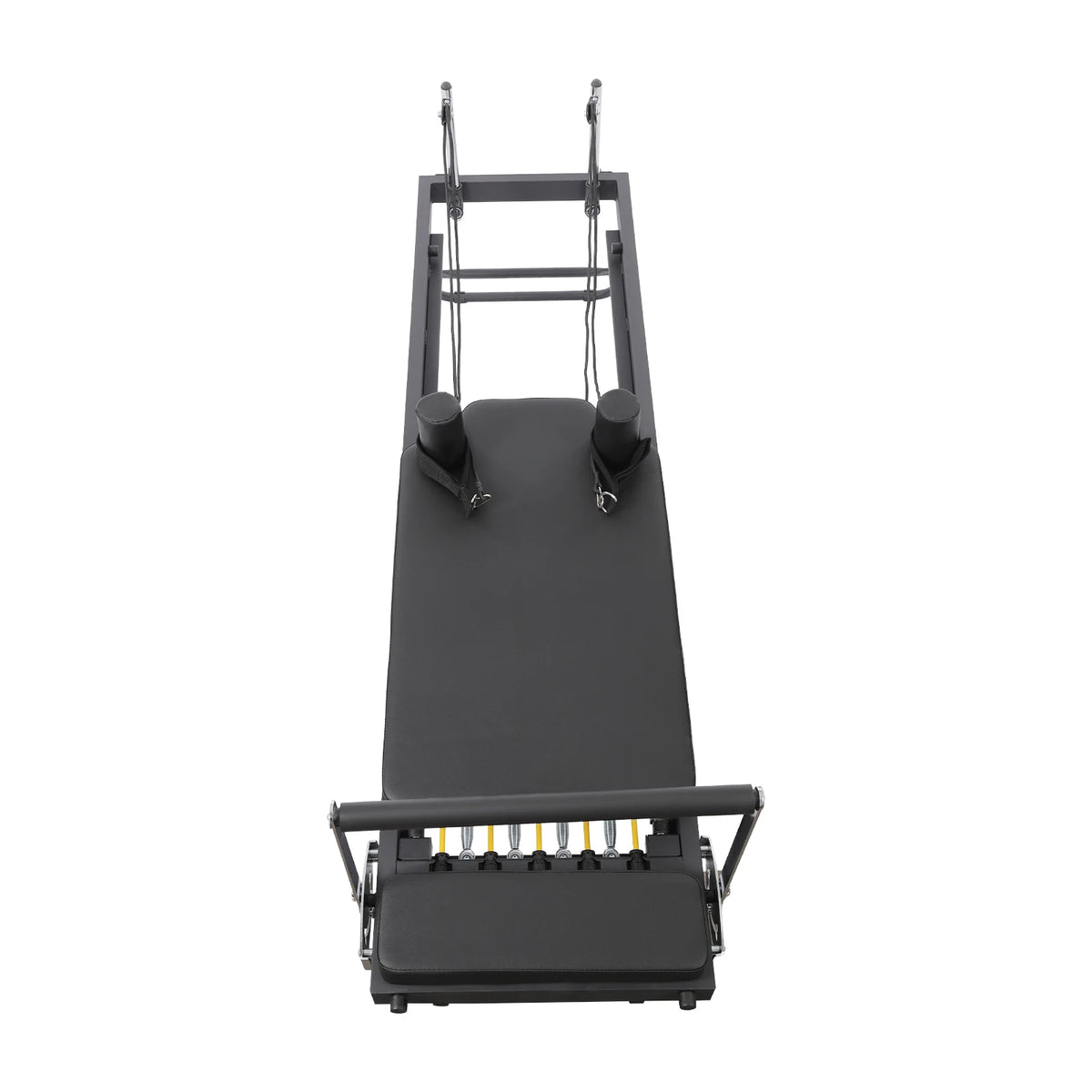 Portable Foldable Pilates Reformer Machine With Adjustable Springs