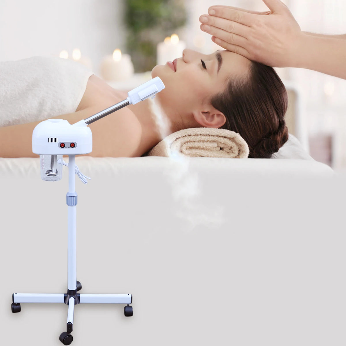 Professional Ozone Facial Steamer For Salon And Home Deep Cleansing