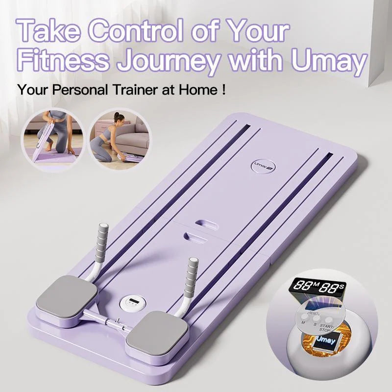 Umay Multifunctional Pilates Board With Timer For Core Glute Training