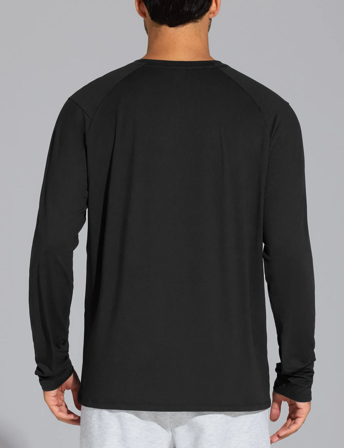 Gym People Men'S Lightweight UPF 50 Plus Long Sleeve Pullover