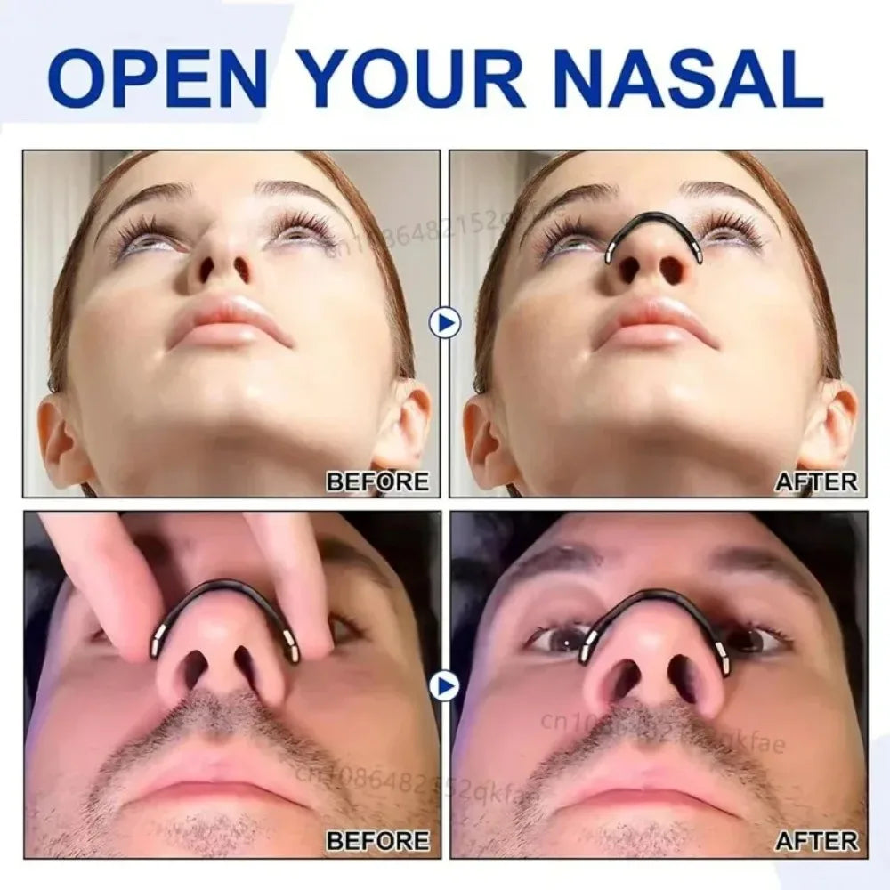 Magnetic Nasal Breathing Strips For Snoring Relief And Exercise