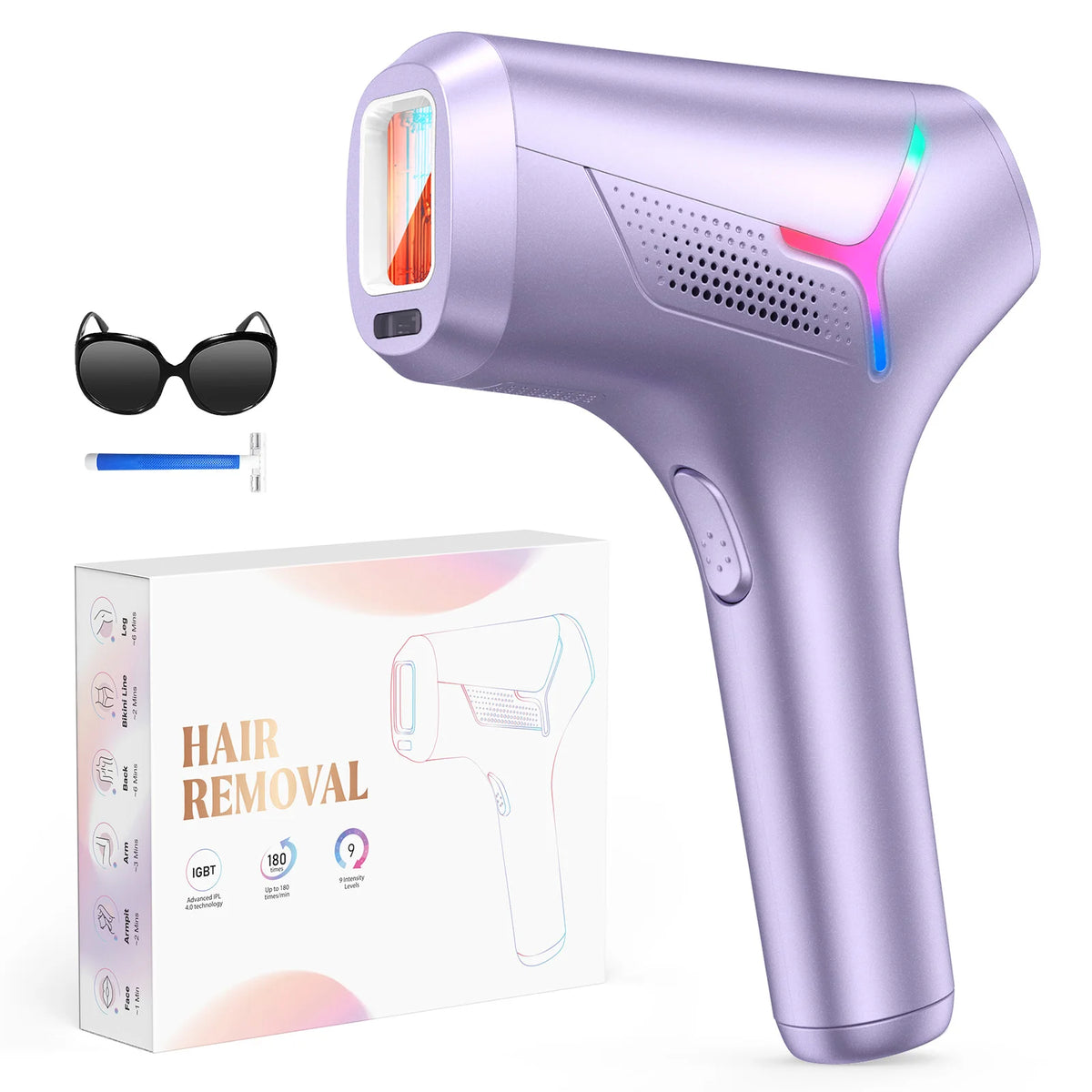 Totmizby Ipl Hair Remover For Women Men Face Bikini