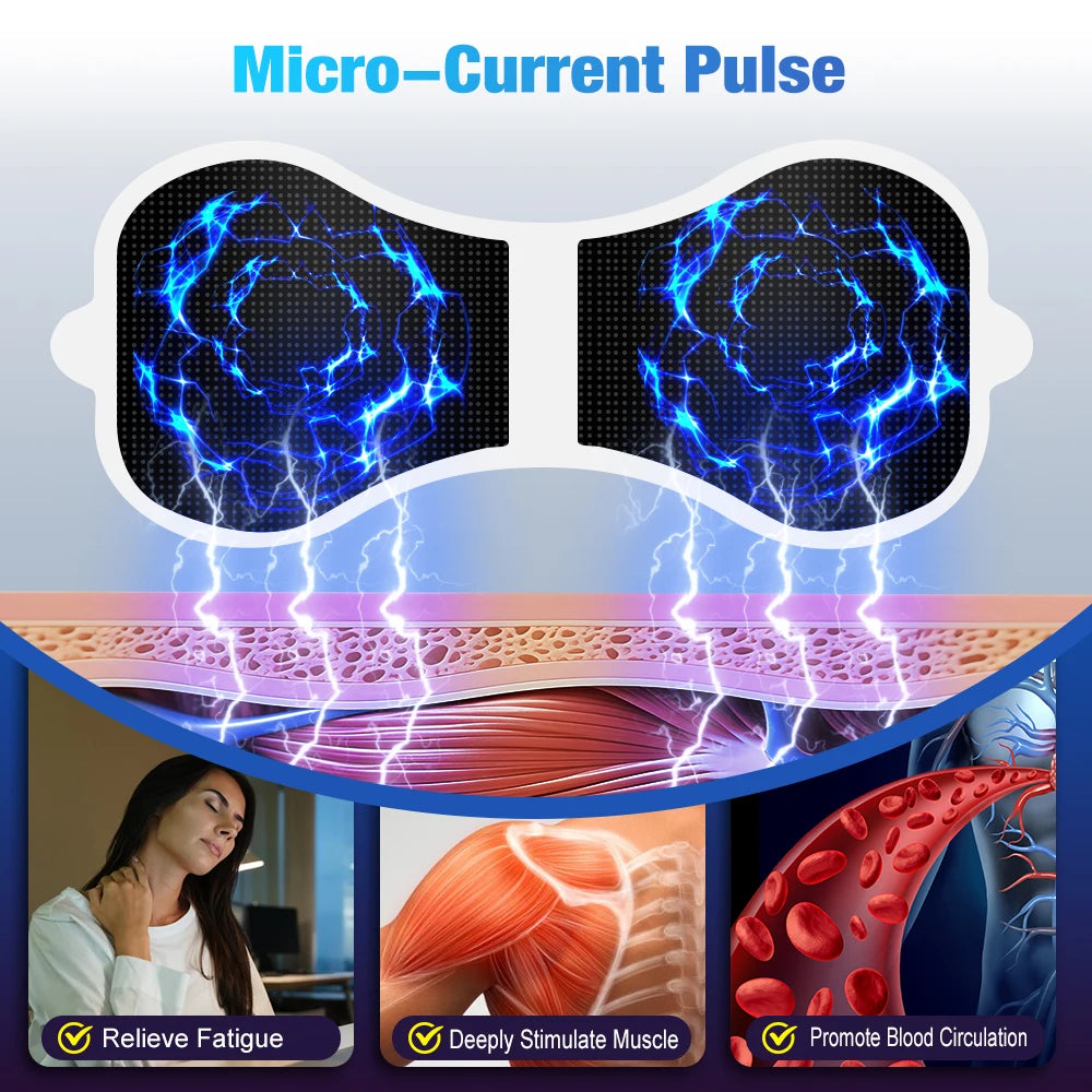 Hailicare Smart Neck Massager with 6 Modes and Hot Compress