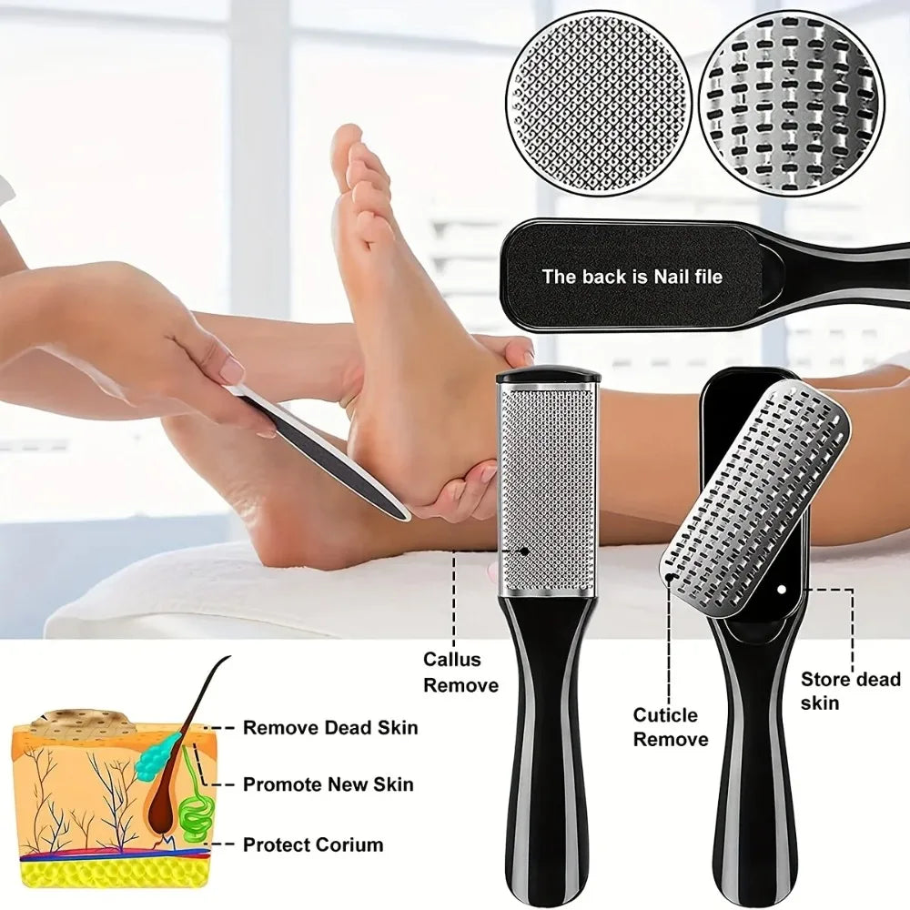 Premium Stainless Steel Professional Pedicure Tool Set