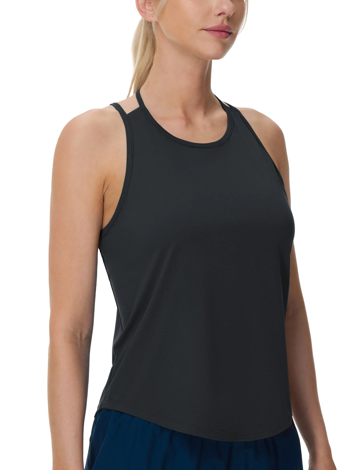 The Gym People Womens Lightweight Stretchy Racerback Tank Top