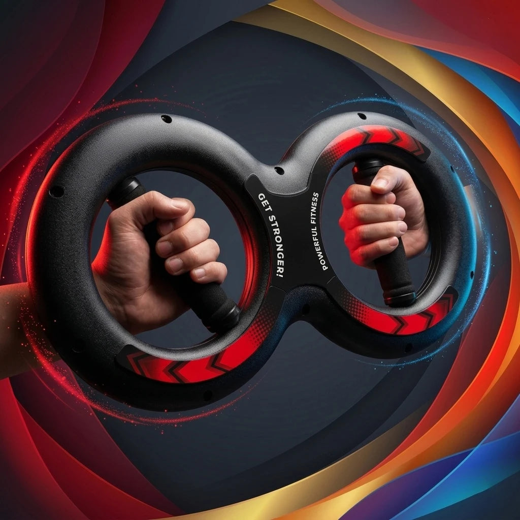 8 Shaped Arm Strength Trainer For Wrist Forearm Exercise
