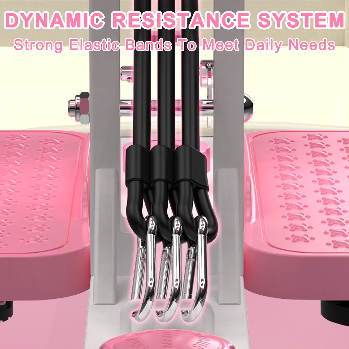 Deep Squat Resistance Bands Machine For Home Gym Glute Core Fitness