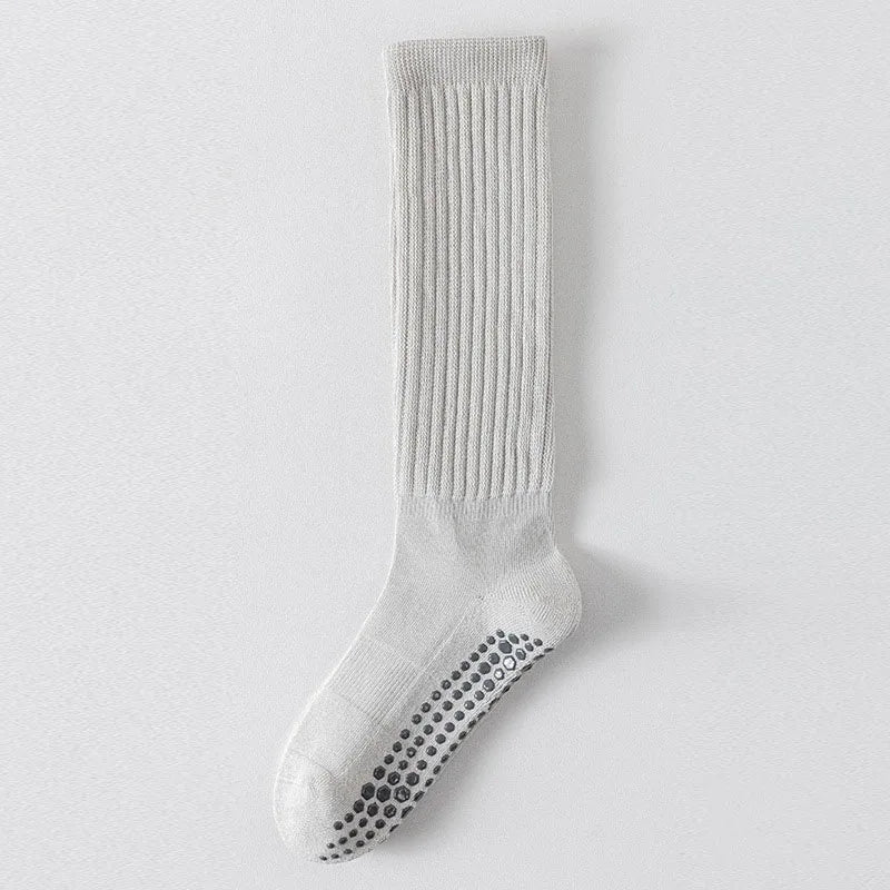 Women Yoga And Pilates Socks With Cotton Silicone Grip