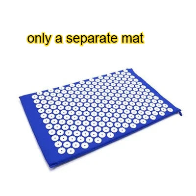 Acupressure Mat Pillow Set For Neck Back Foot Pain Relief