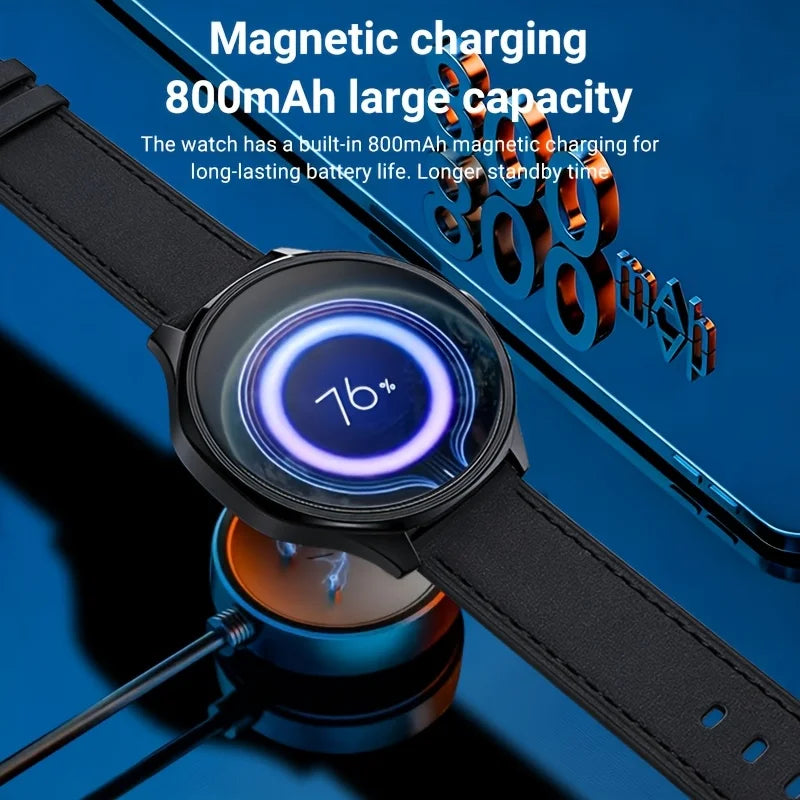 W&O 4G Smartwatch AMOLED Display GPS Camera Fitness Tracker