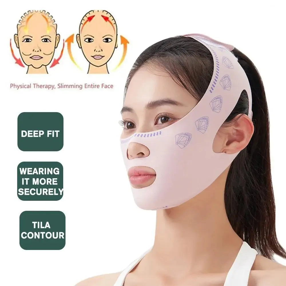 BiizoeCare Face Slimming Strap For Chin And Cheek Lifting