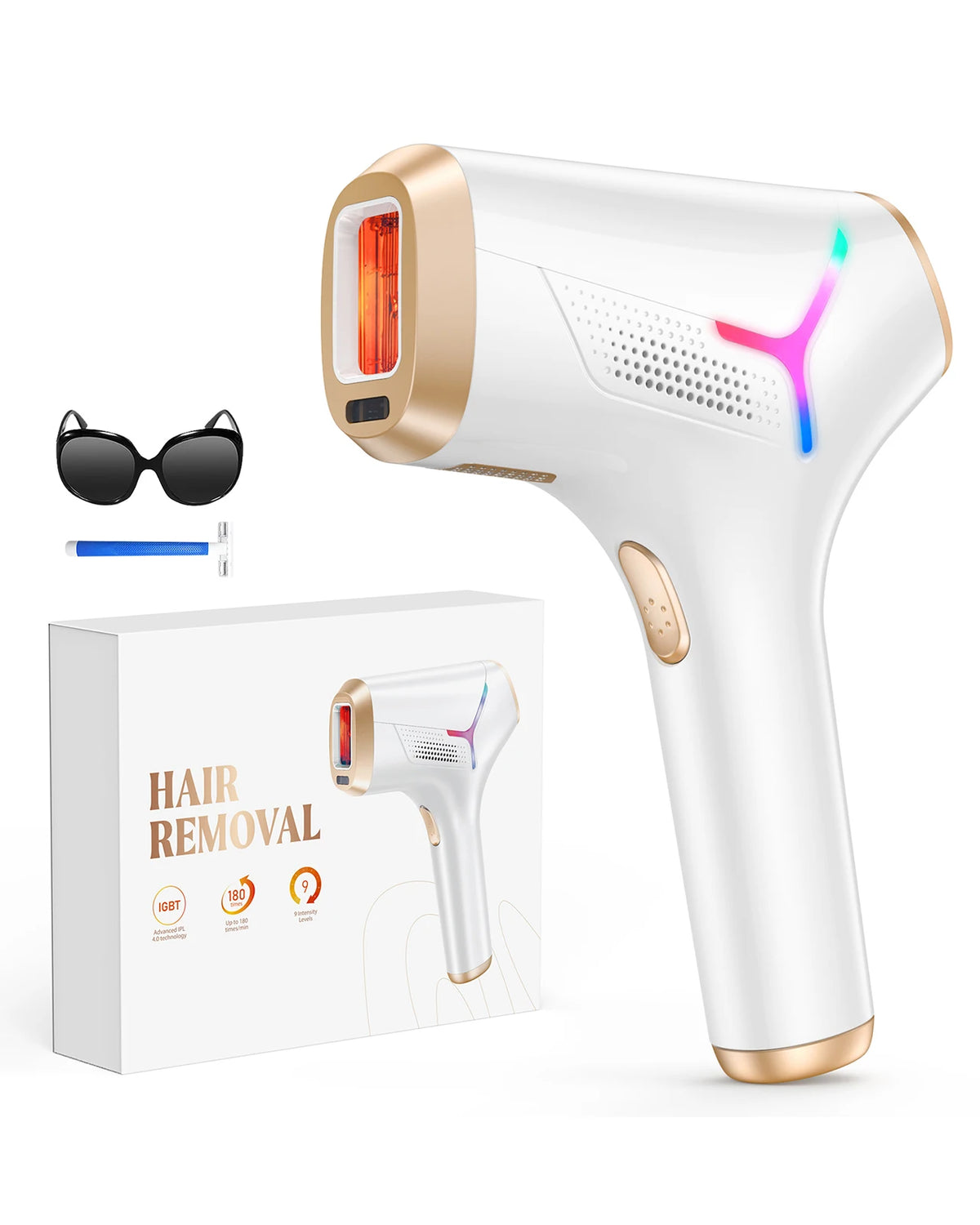 Totmizby Ipl Hair Remover For Women Men Face Bikini