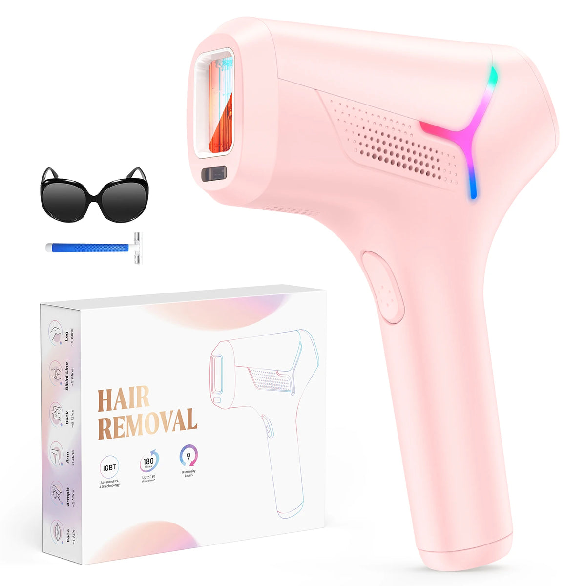 Totmizby Ipl Hair Remover For Women Men Face Bikini