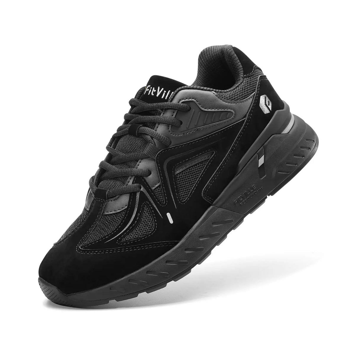 Fitville Men Extra Wide Lightweight Walking Shoes For Arch Support