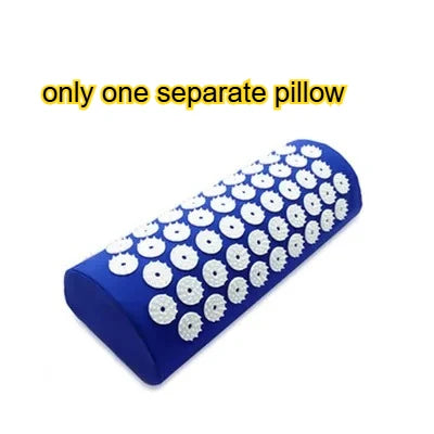 Acupressure Mat Pillow Set For Neck Back Foot Pain Relief