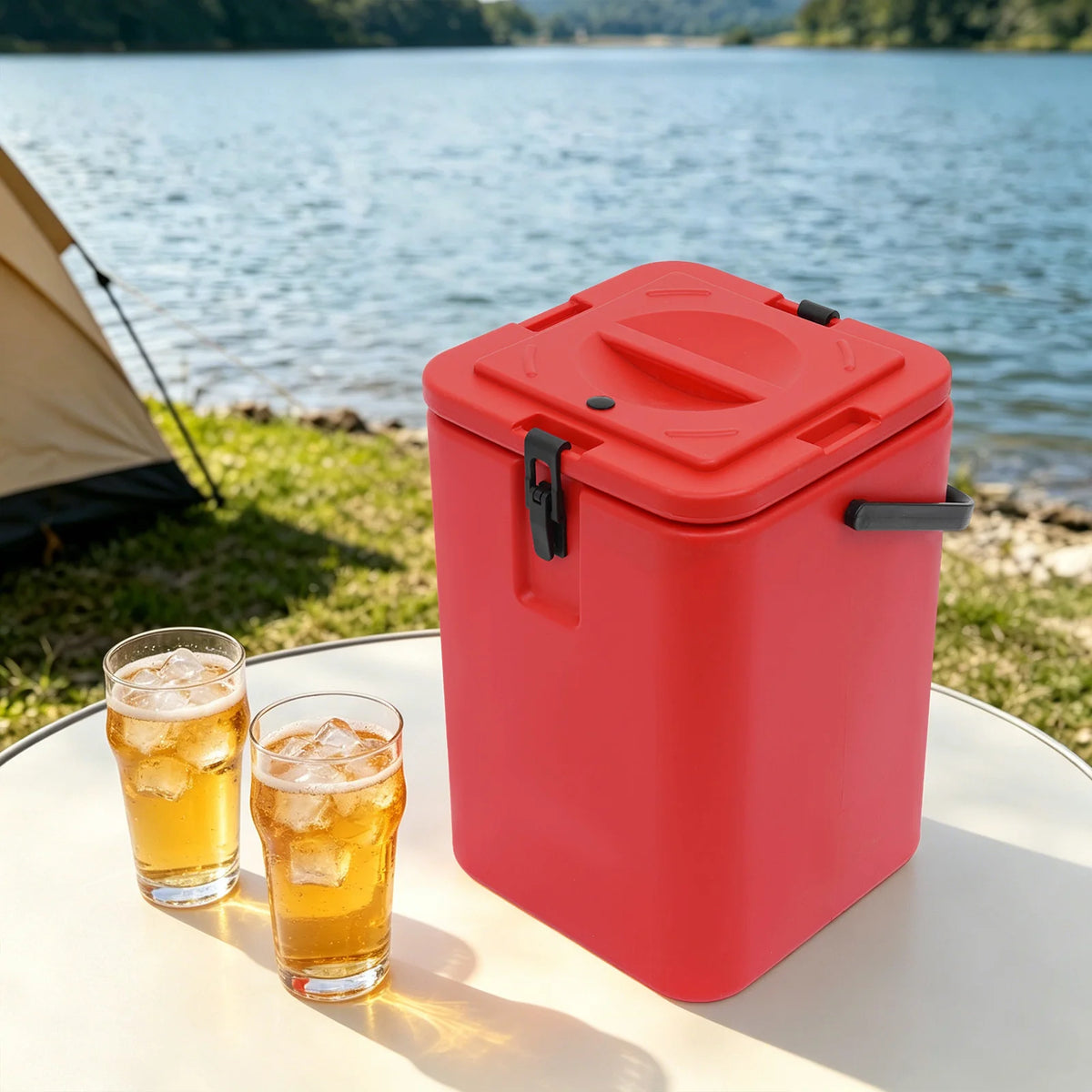 Commercial Double Wall Vacuum Insulated Soup Container For Catering