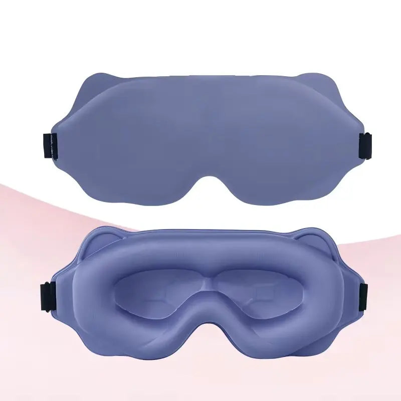 Weighted 3D Contoured Blockout Sleep Eye Mask Side Sleepers