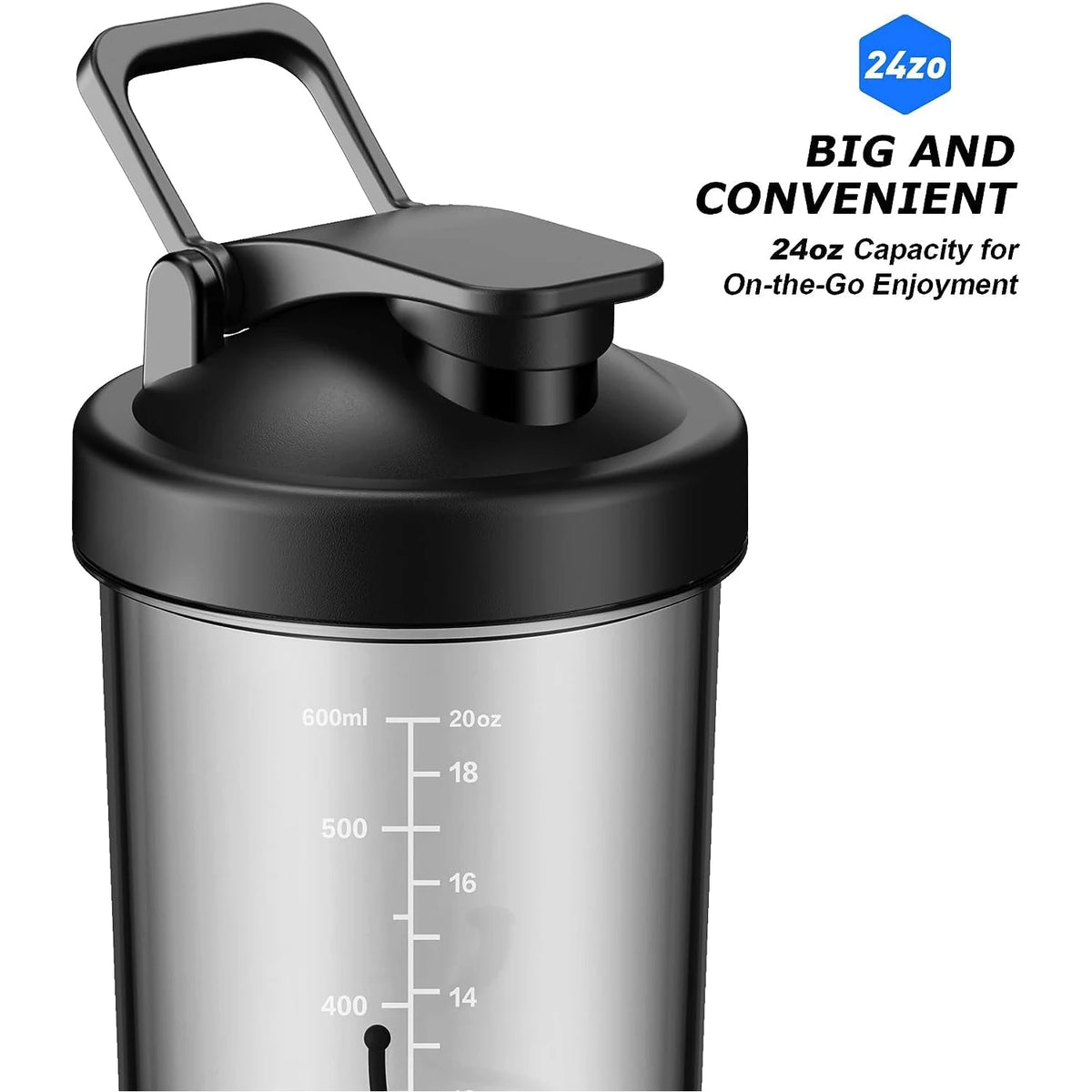 Portable Electric Protein Shaker Bottle Auto Blender Cup For Gym