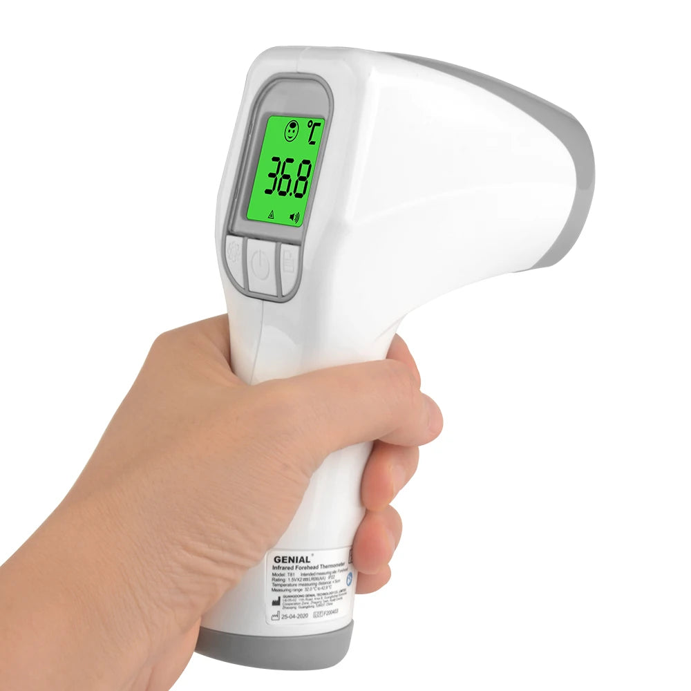 Genial No Contact Infrared Digital Thermometer For Family Use