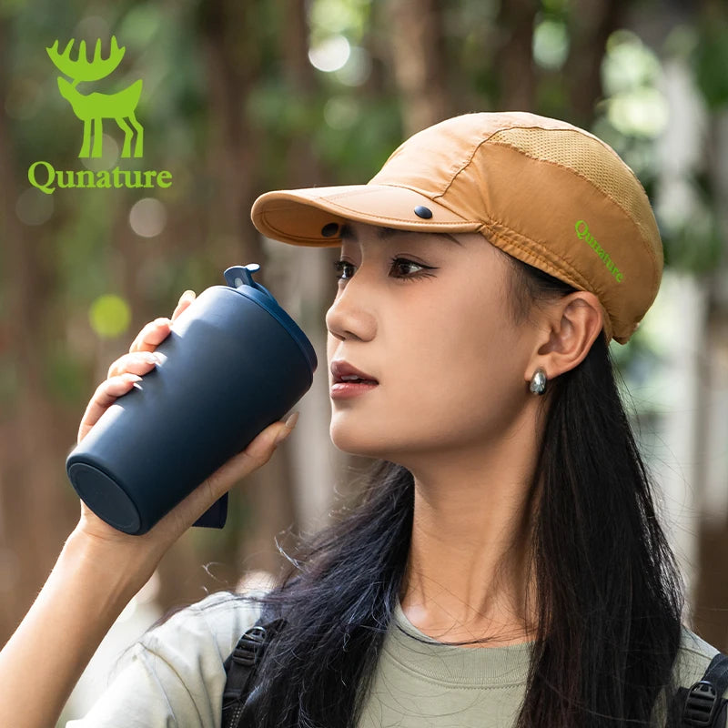 Qunature Lightweight Outdoor Visor Hat For Hiking And Travel