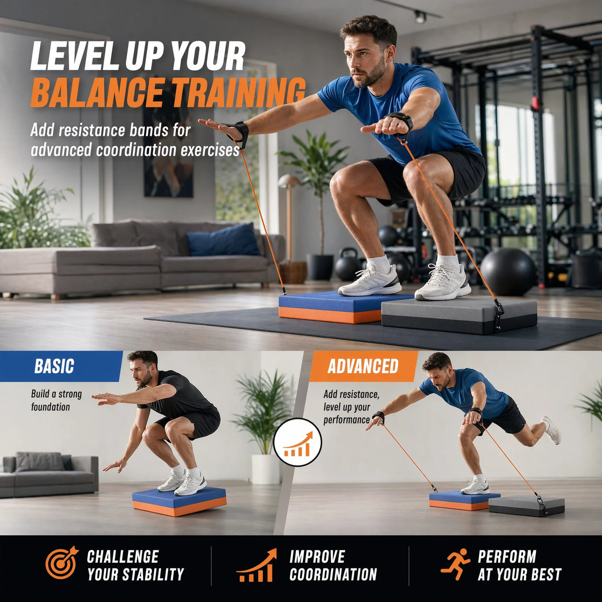 Exercise Balance Pad For Stability Training And Core Workouts