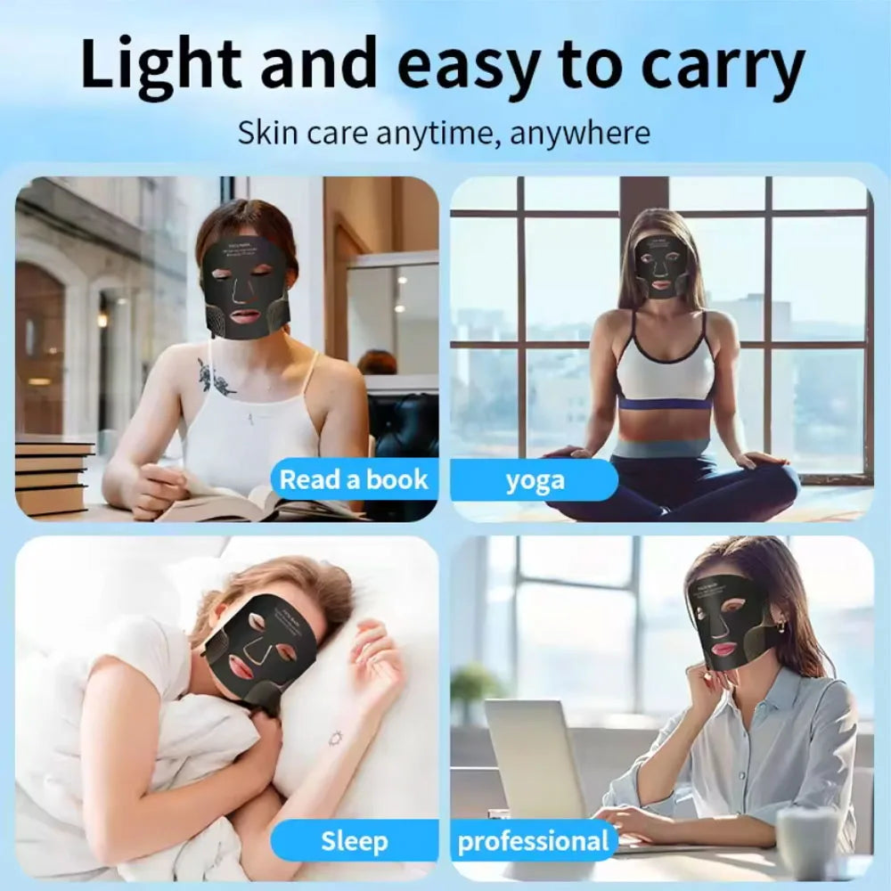 Dr Realpen Red Light Facial Mask Anti Wrinkle Rejuvenation Device