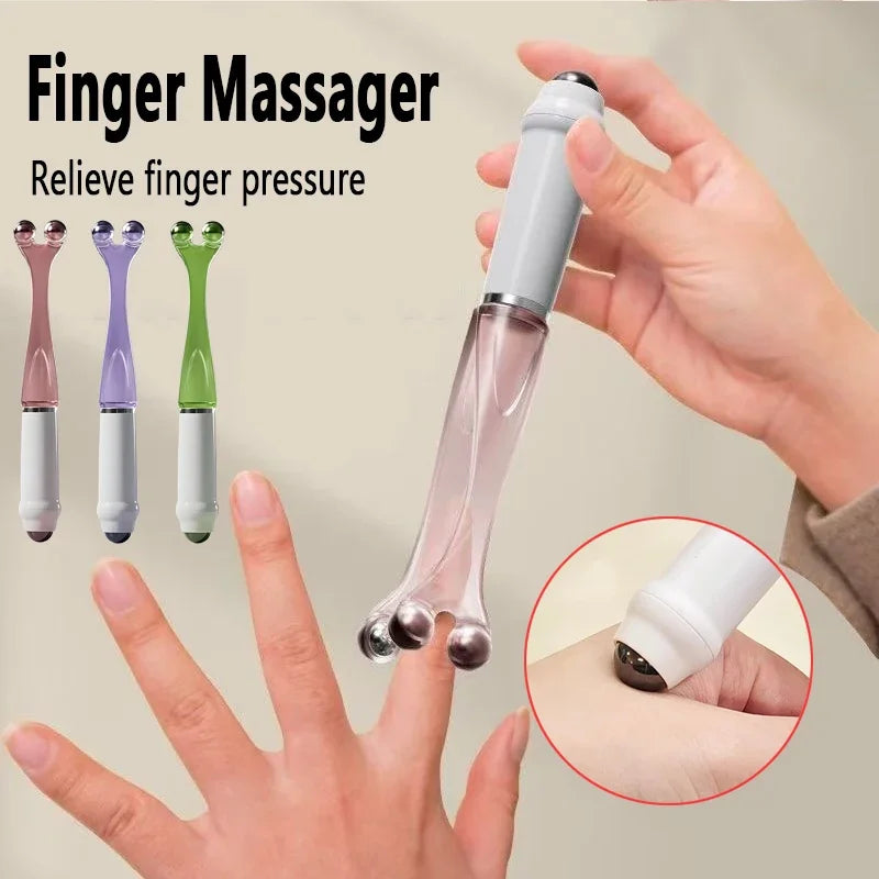 Handheld Acupoint Finger Massager Roller For Joint Relaxation