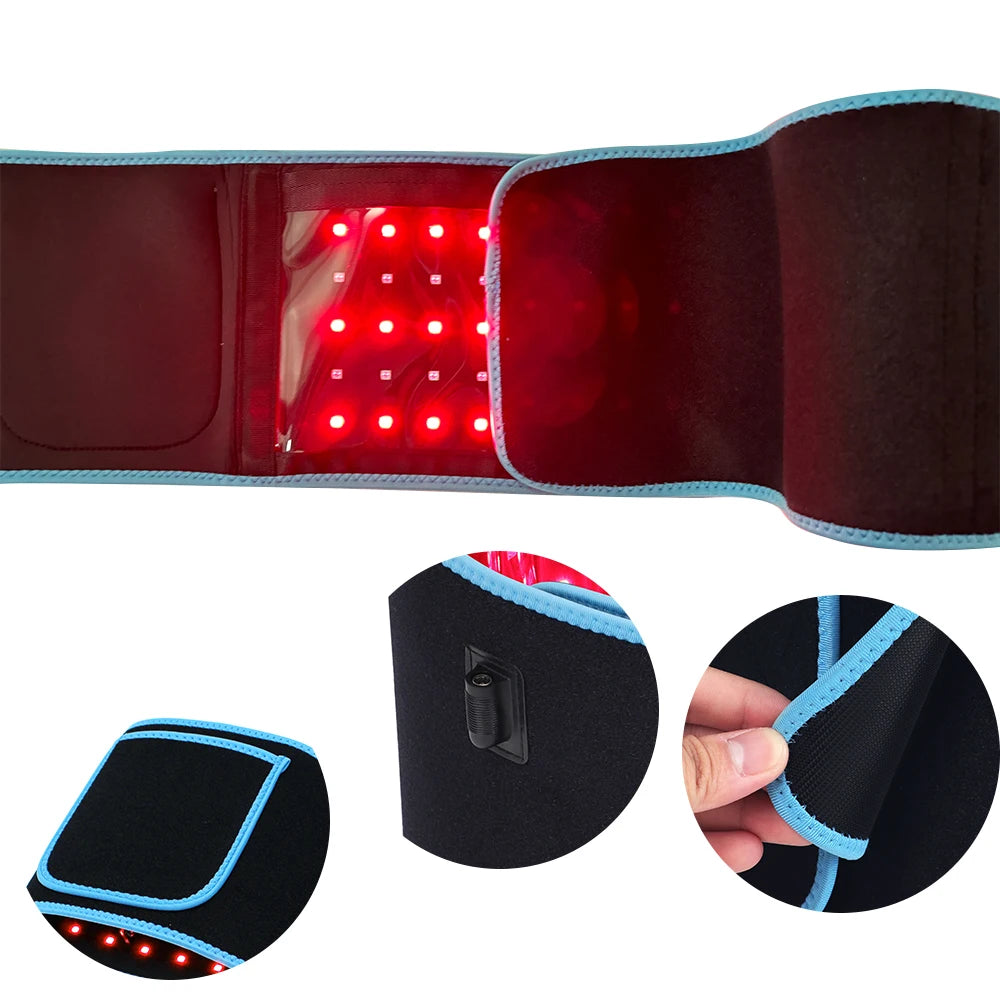 660Nm 850Nm Near Infrared Red Light Belt For Relaxation