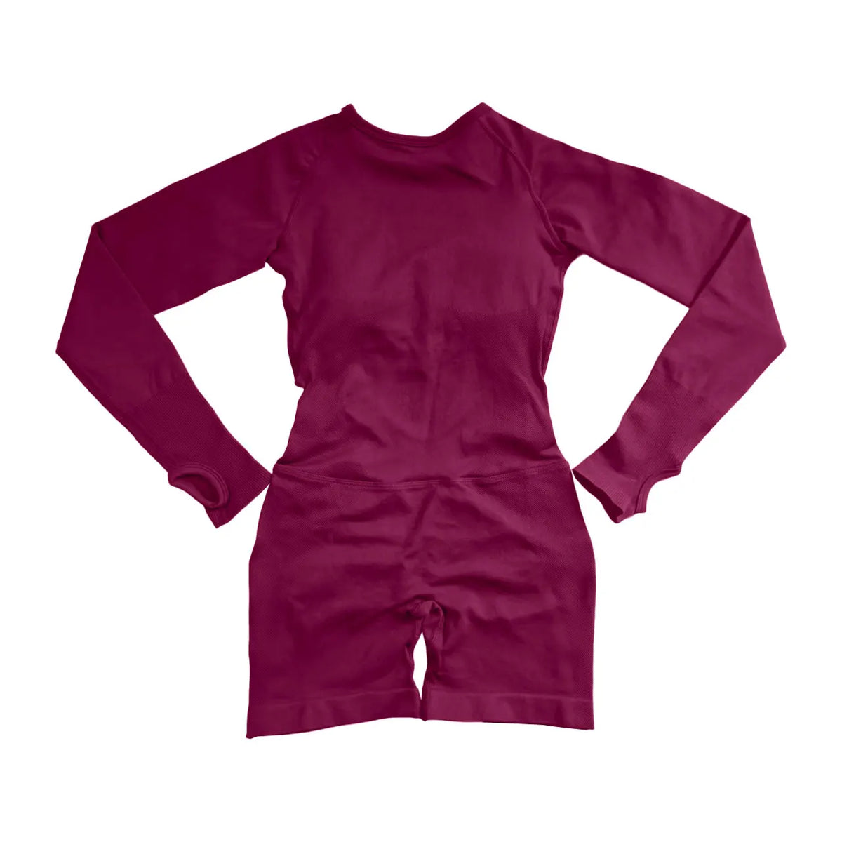 NCLAGEN Women Seamless Long Sleeve Fitness Jumpsuit