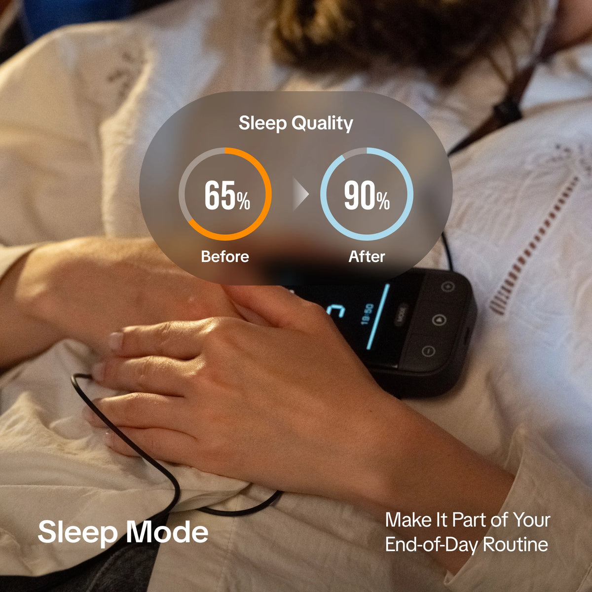 ZenoWell Ear Wearable Vagus Nerve Stimulator For Calm Relaxation