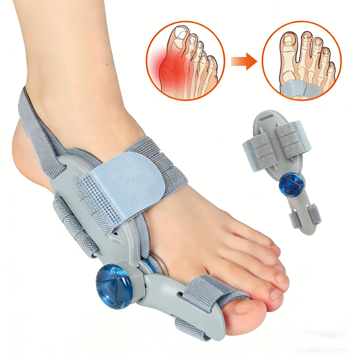 Moajaza Adjustable Hallux Valgus Toe Brace For Bunion Correction