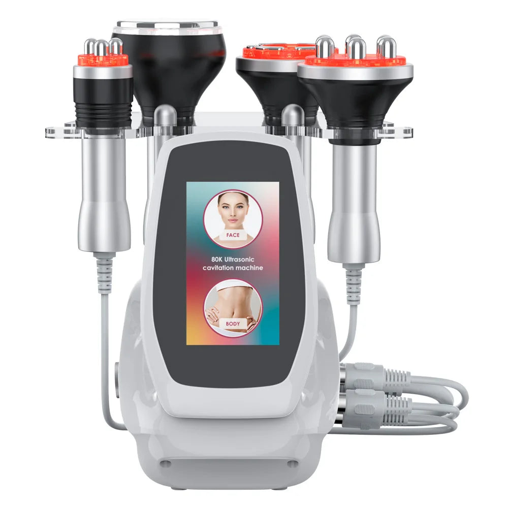 80K Cavitation Ultrasonic Beauty Device For Body Slimming Facial Care