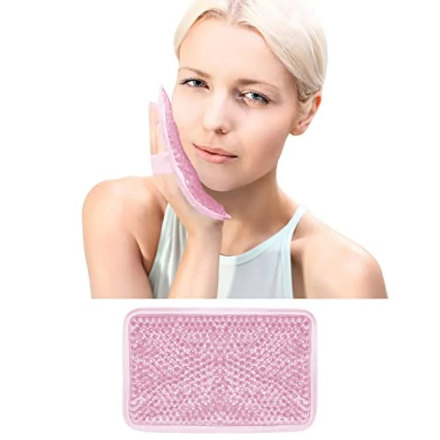 Reusable Gel Bead Ice Pack With Ergonomic Strap For Recovery