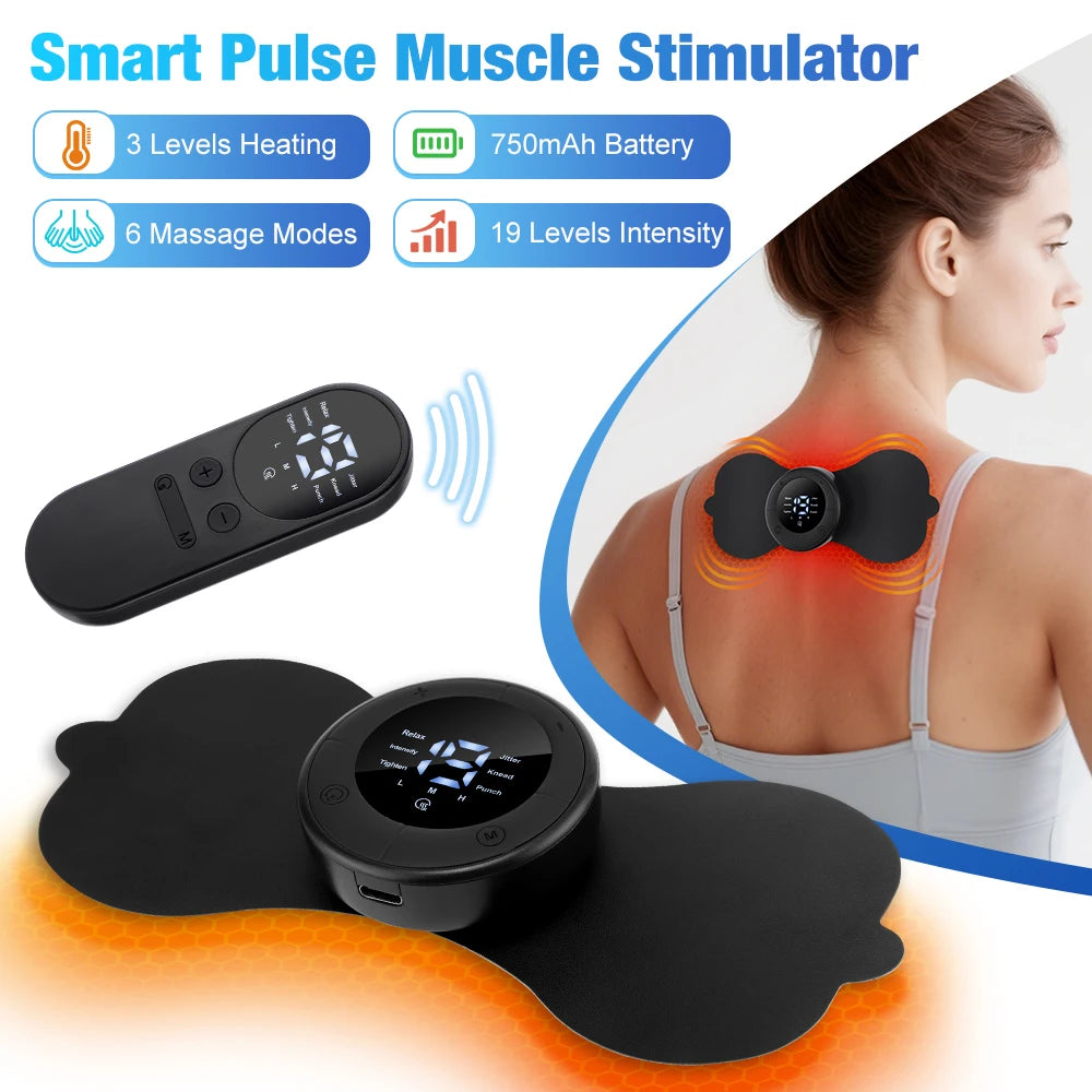 Hailicare Smart Neck Massager with 6 Modes and Hot Compress