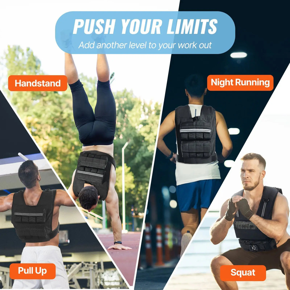 Adjustable Weighted Vest For Strength Training And Cardio Workouts