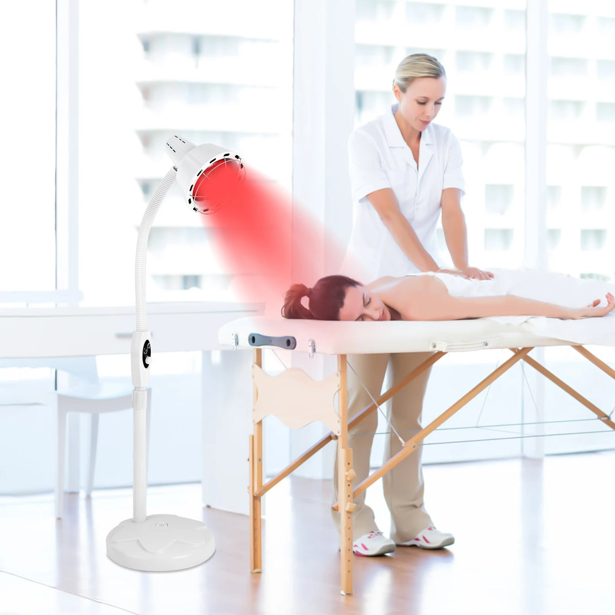275W Infrared Heat Lamp For Body Pain Relief Therapy